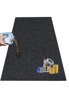 Generic 36 x 60 Inch Oil Spill Mat for Garage, Garage Floor Oil Change Mat for Driveway Under Car, Oil Pads Drip Leak Mat with Weather Backing, Reusable, Washable, Non Slip, Protects Floor  - Image 1