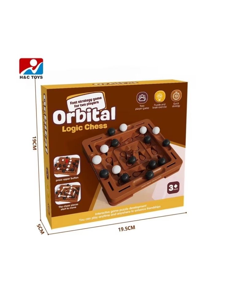 بريميم لعبة شطرنج المنطق المداري – لعبة ألغاز استراتيجية سريعة للأطفال.