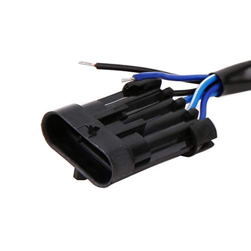 BICYACO 5-3/4 Inch 7 inch LED Headlight Wire Harness Adapter Compatible with Harley Davidson Street Glide Road King Electra Glide-1 PCS - Image 4