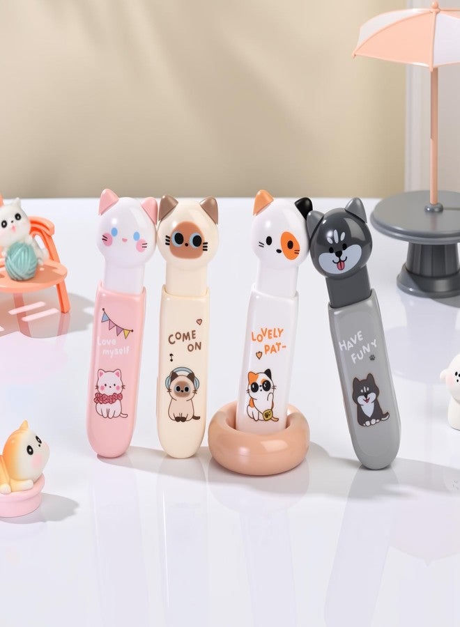 Daphilly Cute Cat Correction Tape,3-Count Pack of Correction Tape, Easy to Use Applicator with Tear-Resistant Tape for Office or School Supplies (kawaii) - Image 5