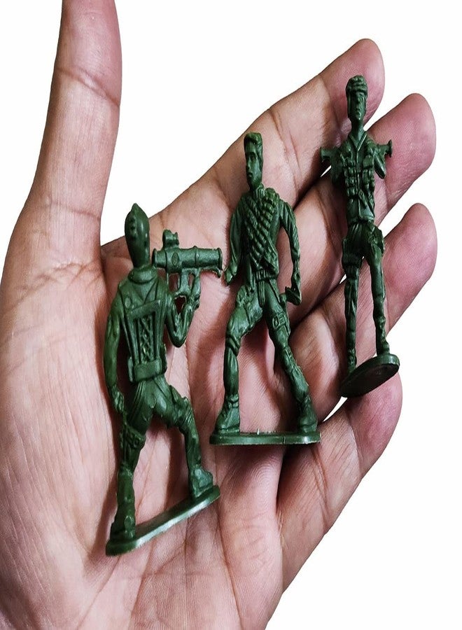 BITONA® 20 Piece Plastic Army Toys Soldiers Set for Kids Playing Model Making Educational Purpose - Image 4
