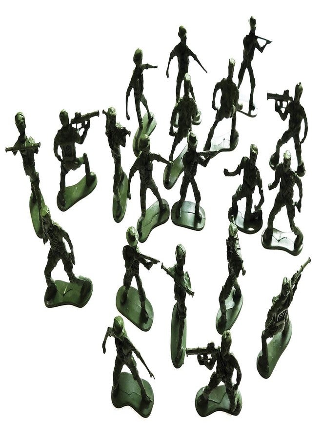 BITONA® 20 Piece Plastic Army Toys Soldiers Set for Kids Playing Model Making Educational Purpose - Image 3