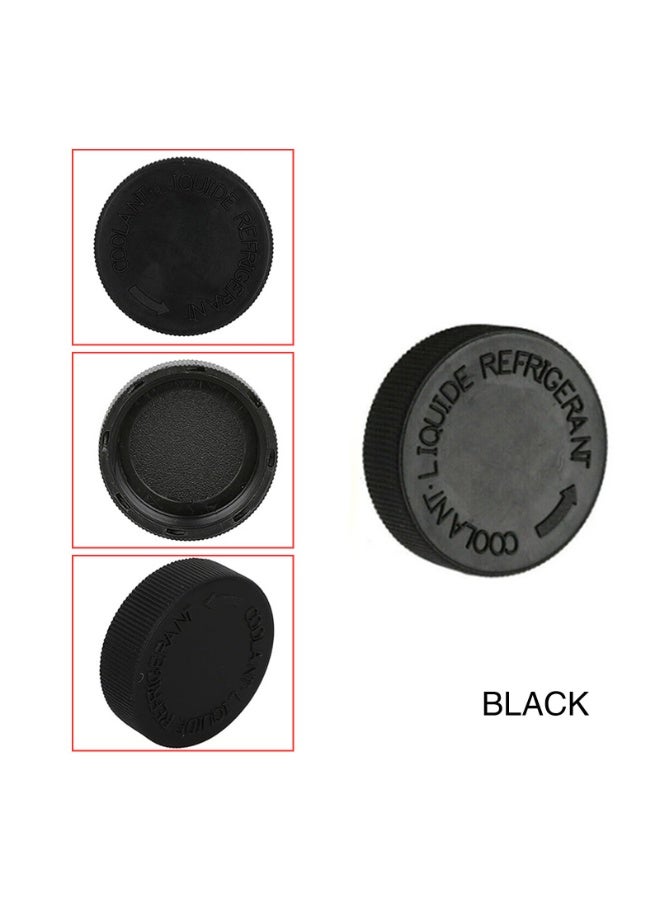 Pack-2 Car Radiator Cover, Engine Overflow Tank Caps, Automobile Water Tank Lids, Radiator Cap Car Replacement Part, Compatible with Nissan, Infiniti, Sunny, Teana, Qijun 21712-79900 (Black) - Image 3