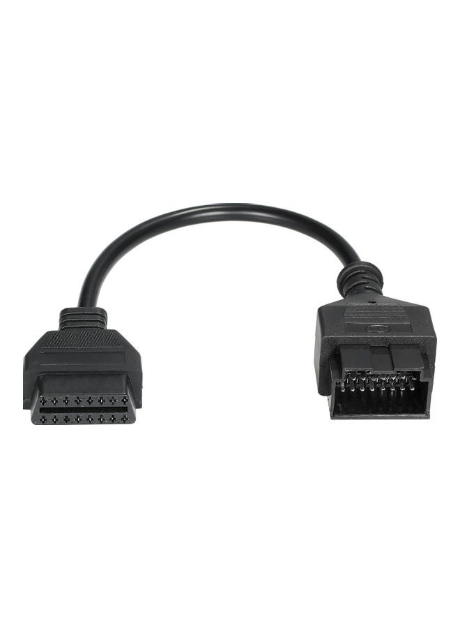 NIBEMINENT OBD-II 20pin to 16pin Diagnostic Adapter Converter Extension Cable Replacement for Kia 30cm - Image 4