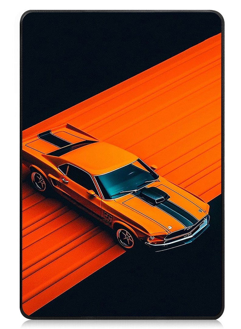 Theodor Protective Flip Case For Apple iPad Pro 11 (2024) With Trifold Stand Auto Wake Sleep Shockproof Cover Car (21) - Image 1