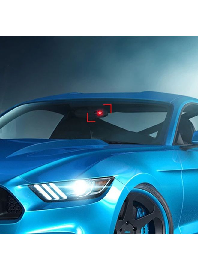 Blue Light LED Car Anti Theft Analog Indicator 2pcs Interior Decorative Lights - Image 5