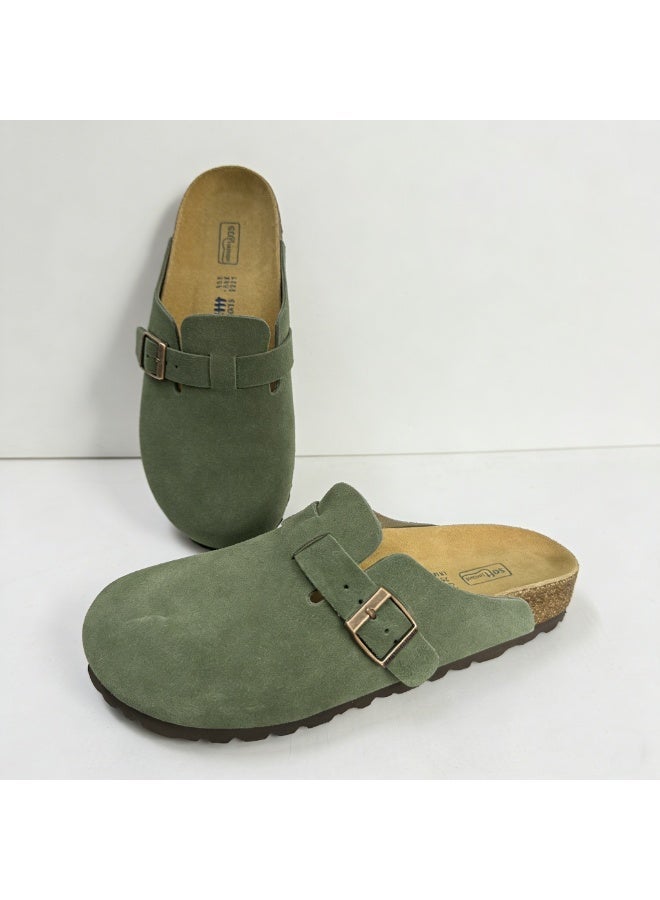 Birkenstock Boston Soft Footbed Suede Clogs - Image 1