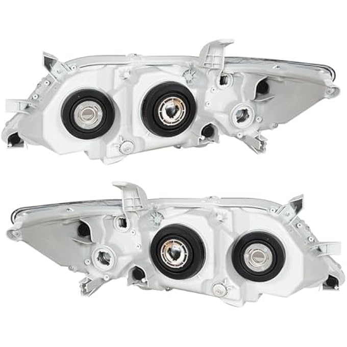 Silscvtt Headlights Front Head Lamps Replacement For 2010 2011 Toyota Camry Projector Headlights For Driver  Passenger Side - Image 5