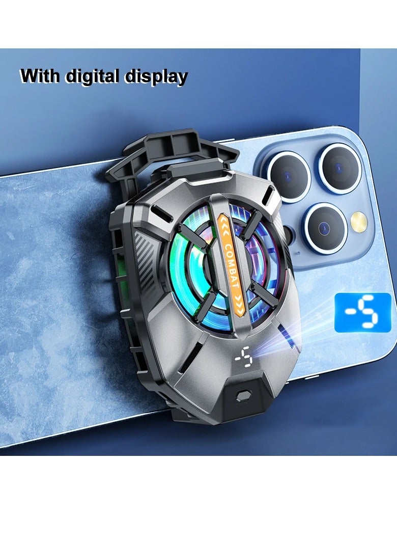 فن FS09 الهاتف المحمول أشباه الموصلات مروحة التبريد السريع المبرد الخلفي - Image 5