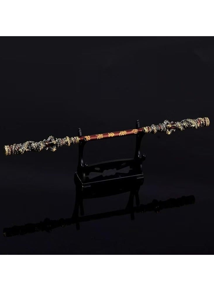Monkey King Arms Stick Sun Wu Kong Weapon Game Surrounding Ruyi Golden Hoop Rod Journey to The West Collection Craft Decoration  - Image 2