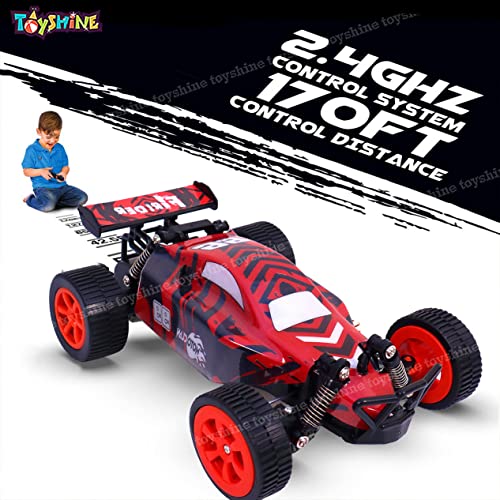 Toyshine Moto Clon F1 Rider Remote Control Truck Car 2.4 GHz System 1:18 Scale Size Working Suspension - Red - Image 4