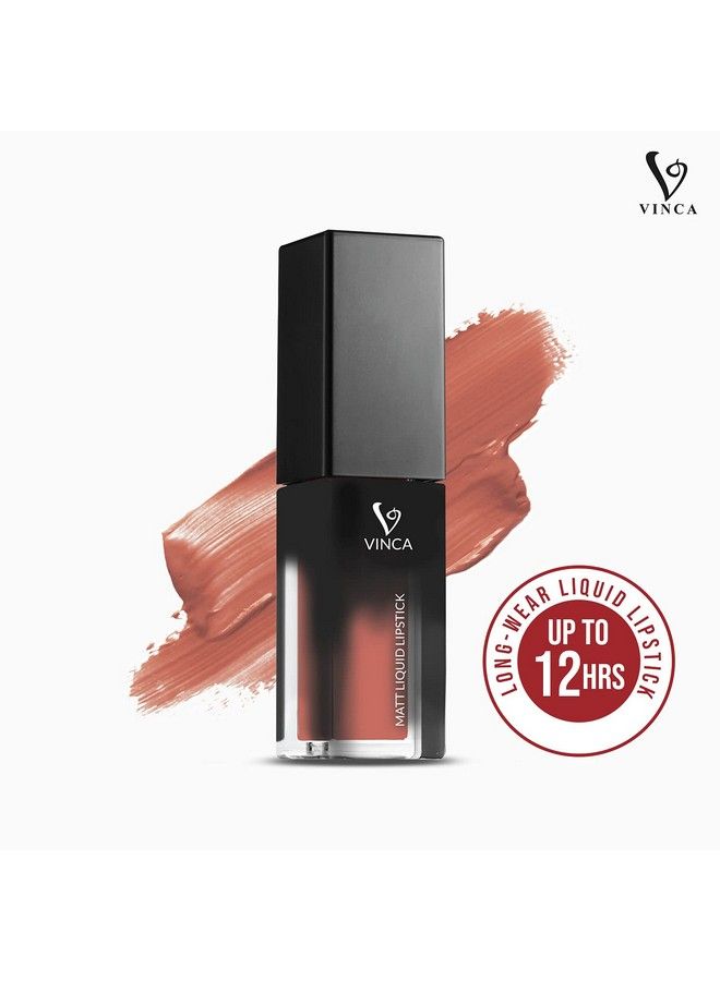 VINCA Matt Liquid Lipstick 16 Lovable 5.5Ml - Image 4