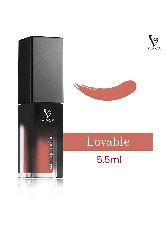 VINCA Matt Liquid Lipstick 16 Lovable 5.5Ml - Image 3
