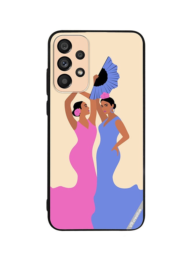 VR CREATIVE Protective Case Cover For Samsung Galaxy A53 5G Spanish Women Dancing Flamenco Design Multicolour - Image 1