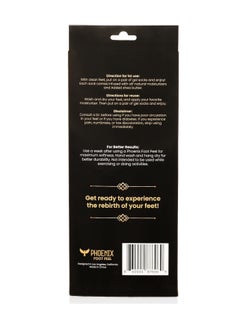 Phoenix Moisturizing Gel Socks for Men - Extra Large - 2 Pairs - with Shea Butter - Paraben Free - Reuseable Moisturizing Socks - Phoenix Foot Peel™  - Image 3