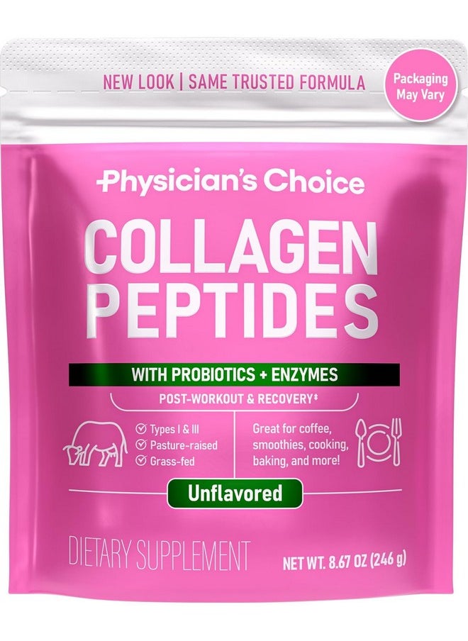 Physician's CHOICE Physician's CHOICE Collagen Peptides - Hydrolyzed Protein Powder for Hair, Skin, Joints - Grass Fed, Non-GMO  - Image 1