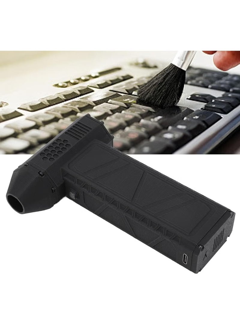 TIGER نفاث هواء عالي السرعة 300,000 دورة في الدقيقة | مدمج وخفيف الوزن | مادة مقاومة للحرارة | شحن سريع من نوع C | منفاخ هواء قوي للإلكترونيات، تنظيف الكمبيوتر والمزيد - Image 2