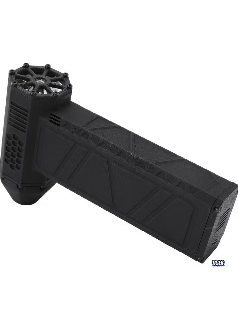 TIGER نفاث هواء عالي السرعة 300,000 دورة في الدقيقة | مدمج وخفيف الوزن | مادة مقاومة للحرارة | شحن سريع من نوع C | منفاخ هواء قوي للإلكترونيات، تنظيف الكمبيوتر والمزيد - Image 5