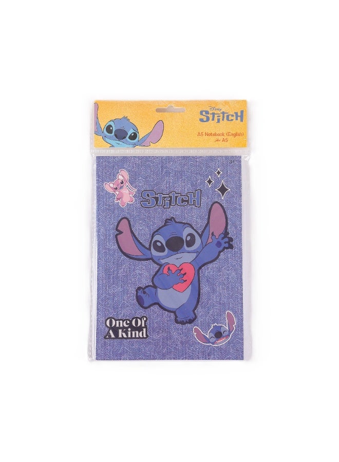 Disney Stitch One Of A Kind A5 Notebook (English) - Image 1