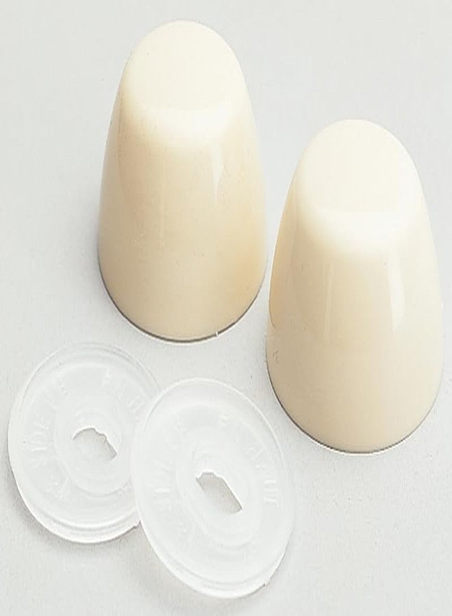 فلويد ماستر 7116 - أغطية مسامير المرحاض، عظمية