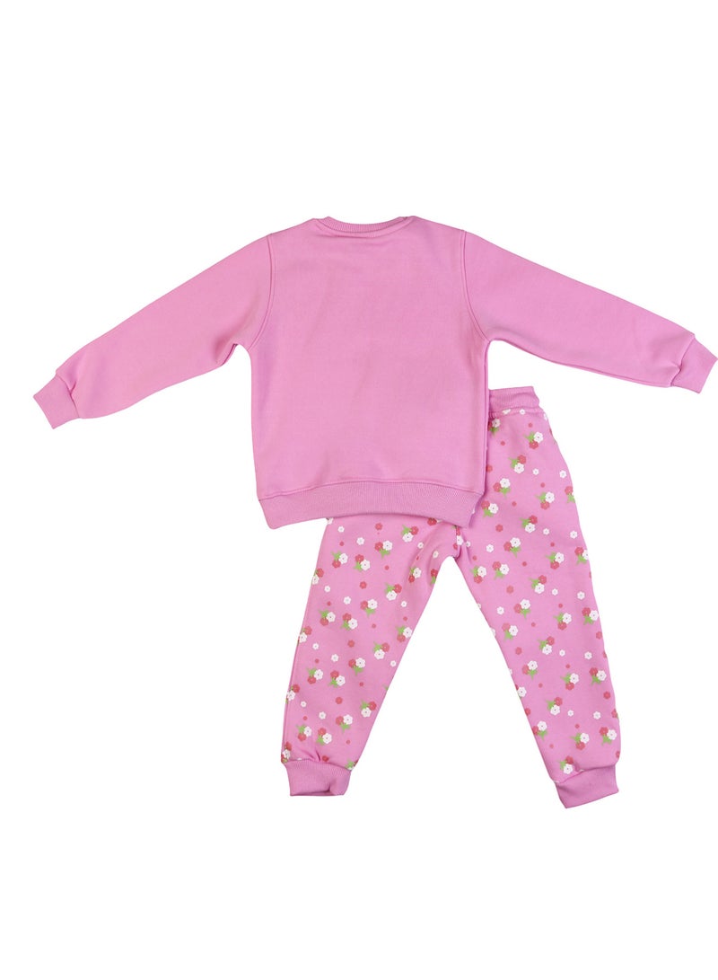 زيركون بيجامة شتوي بناتي - 2236 - Image 3