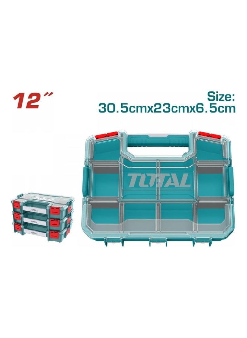 TOTAL Plastic Organizer 12 X 9 X 2.5 Inch - Image 2