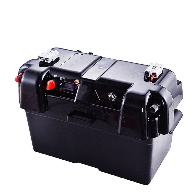 Portable Outdoor Multi-Function Battery Box Battery Box Self-Driving Backup Energy Storage Power 12V Rv Yacht Universal - Image 3