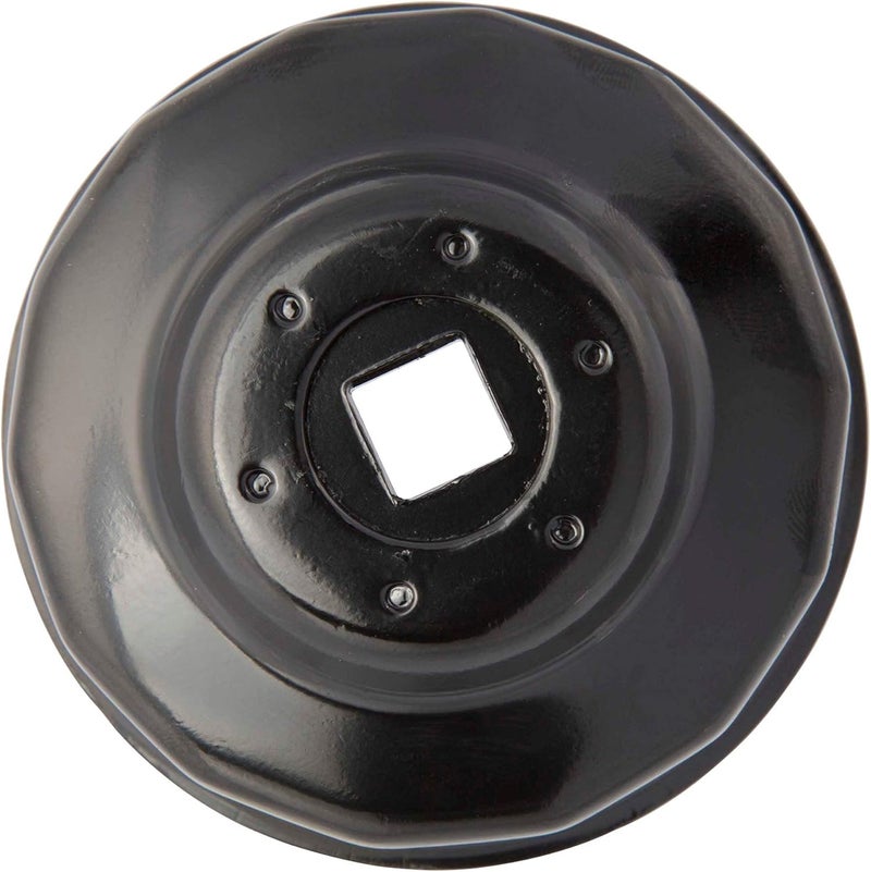 Steelman 64mm x 14 Flute Oil Filter Cap Wrench, 3/8-inch Drive, Low-Profile Design for Confined Space - Image 3
