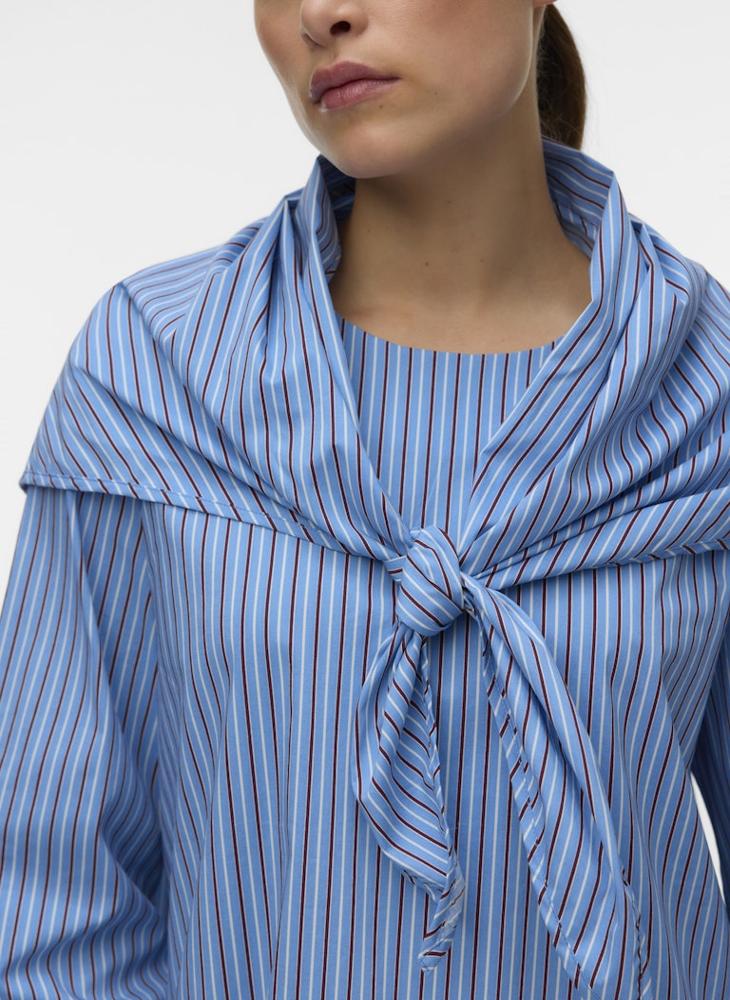 VERO MODA Zima Long Sleeve Scarf Top - Image 3
