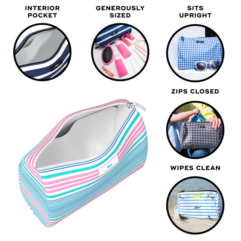 SCOUT Packin' Heat - Large, Water-Resistant, Zip Close Makeup Bag for Women- Toiletry Travel Bag - Cosmetic Bag - Image 2