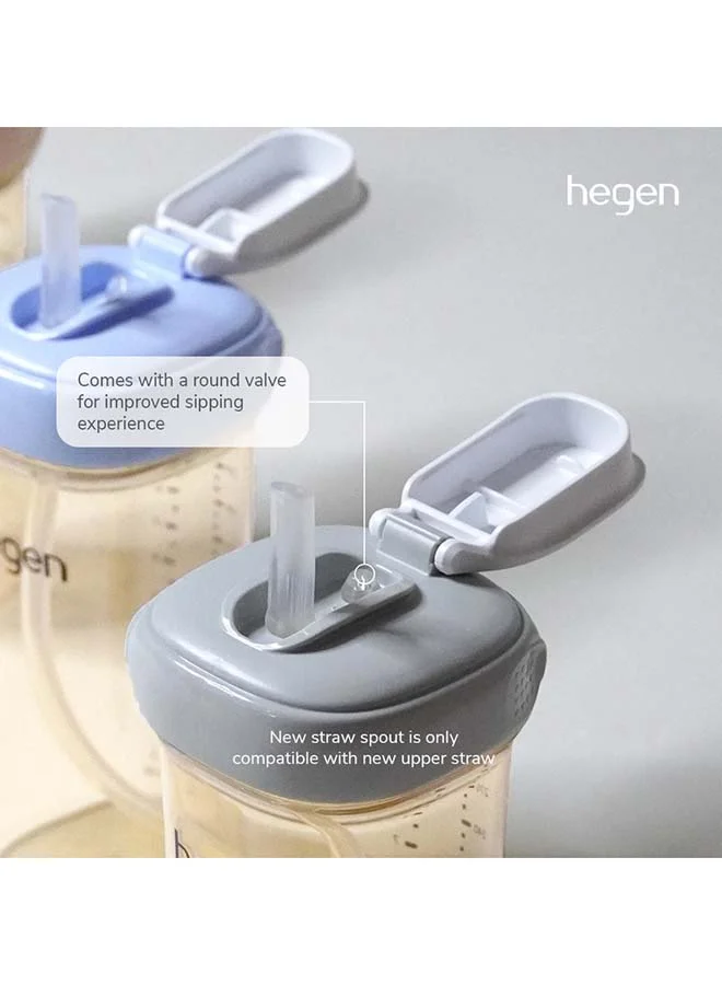 hegen Straw Cup Ppsu 330 ml