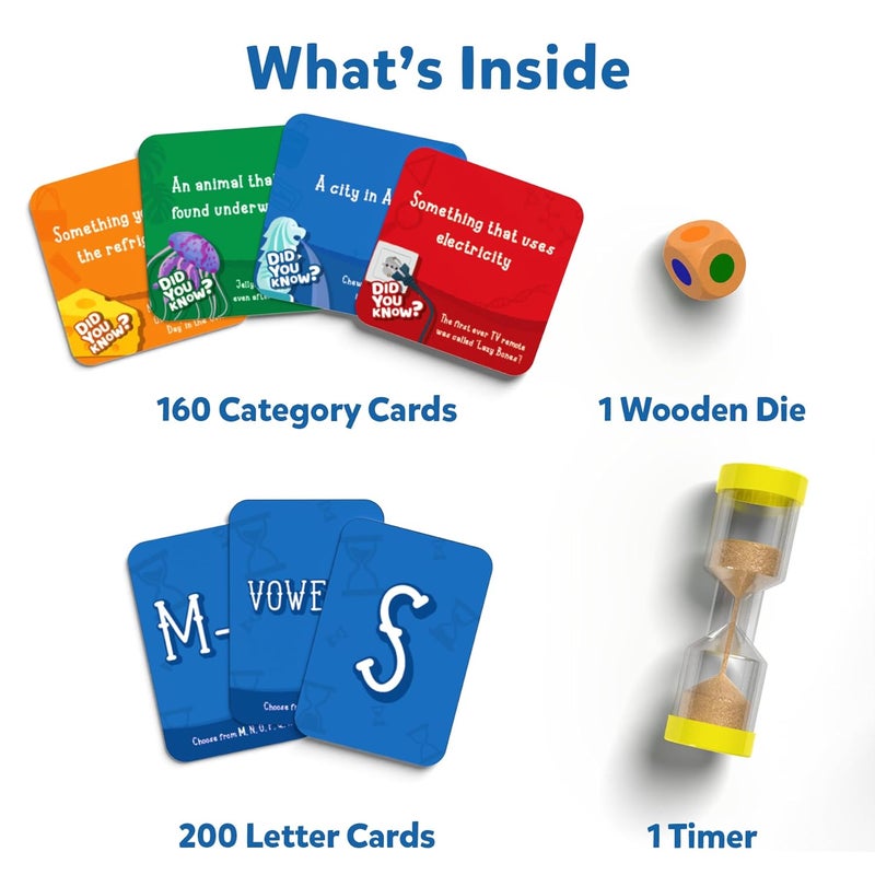 Skillmatics لعبة لوحية - حزمة رابد رمبل السريعة، إصدار العائلة والحفلات مع 140 بطاقة إضافية، ألعاب تعليمية، هدايا للأطفال، المراهقين والبالغين - Image 4