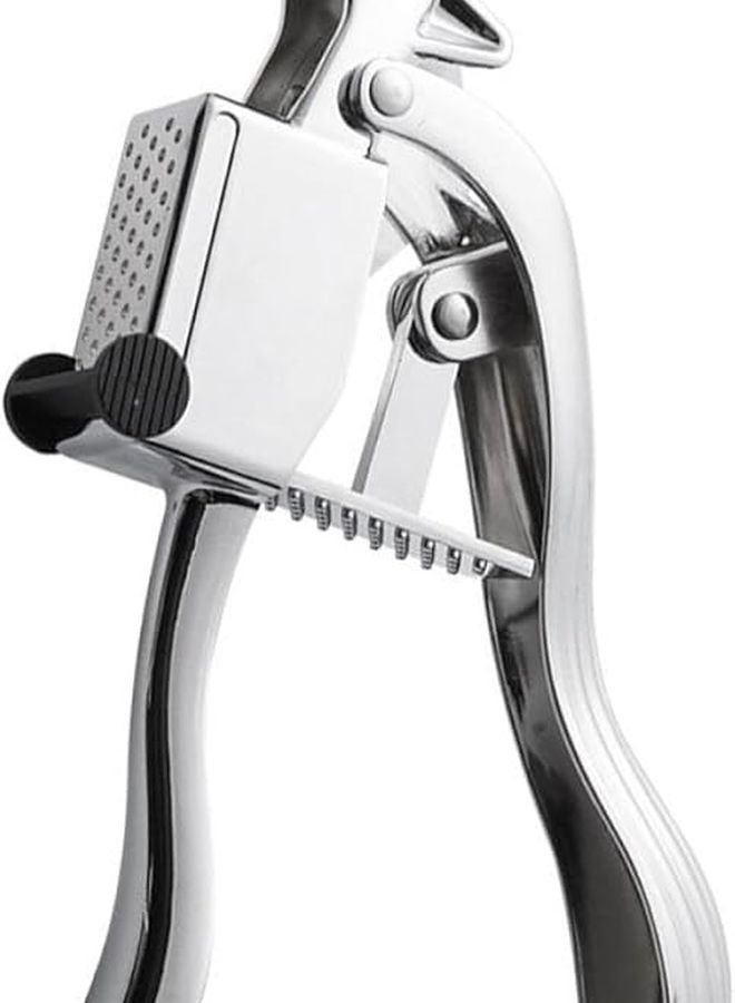 Stainless Steel Garlic Press Manual Handheld Crusher Kitchen Gadget For Cooking - Image 1
