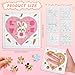 Kuabiz 24 Pcs Valentines Puzzles Color Your Own Jigsaw Puzzles with 6 Cute Designs Coloring Crafts DIY Paper Puzzles Party Favors Gifts for Valentines Parties Group Projects Prizes Holiday Birthday Supplies - Image 4