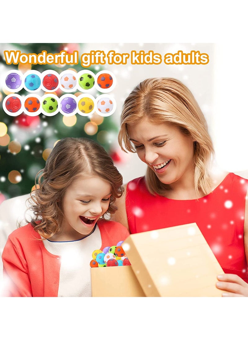 كاست ويف 12 عبوة من هدايا حفلات كرة القدم ، حقيبة الأشياء الجيدة ، كرات تململ رياضية صغيرة ، ألعاب صندوق الكنز - Image 5