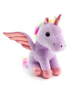 Generic Unicorn Stuffed Animals 8 inch Cute Unicorn Gift Toys for Girls Unicorns Birthday Gifts Soft Plush Toys Set for Baby Toddler Girls Kids Decor  - Image 1
