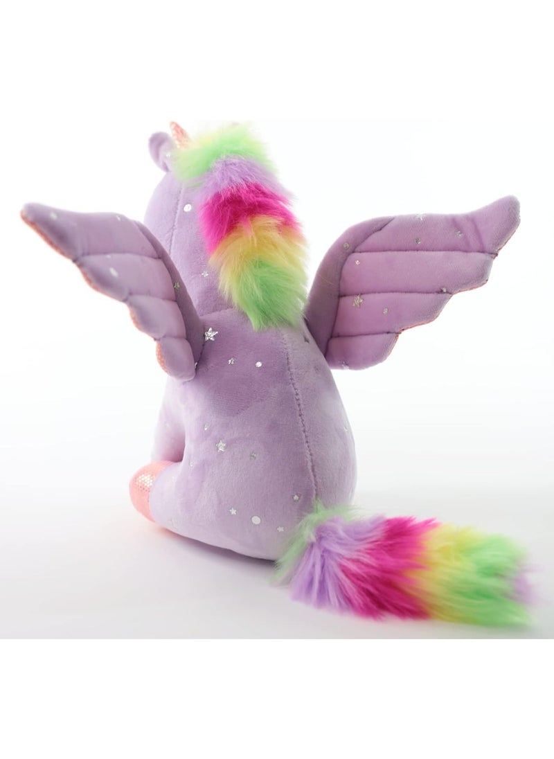 Generic - Unicorn Stuffed Animals 8 inch Cute Unicorn Gift Toys for Girls Unicorns Birthday Gifts Soft Plush Toys Set for Baby Toddler Girls Kids Decor - Image 1