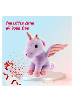 Generic Unicorn Stuffed Animals 8 inch Cute Unicorn Gift Toys for Girls Unicorns Birthday Gifts Soft Plush Toys Set for Baby Toddler Girls Kids Decor  - Image 5