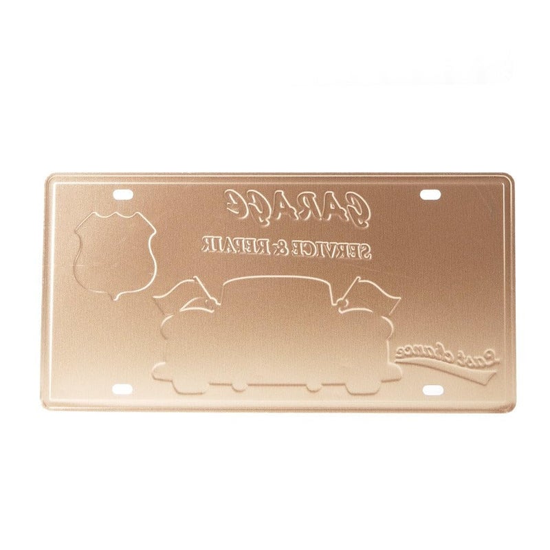 EAZYWAGON Garage Service and Repairs Multipurpose Metal Signs - License Wall Plate, Decorative Car Tag - Ideal for Cafe, Restaurant, Shop, Home, Hotel, Club, Office, Living Area - Design Plaque - Image 3