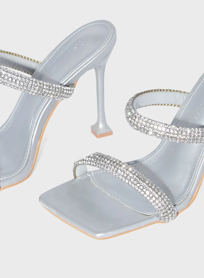 PUBLIC DESIRE Regina High Heel Sandals