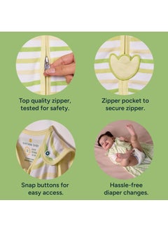 NINTARABABY NINTARABABY 05 TOG Sleep Sack Premium Organic Cotton Lightweight Wearable Blanket for Newborns Infants Toddlers 024 Months Unisex Baby Sleeping Bag Gifts for Babies  - Image 4