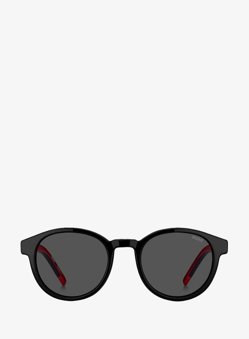HUGO HG 1390/S Sunglasses Black Round - Image 3
