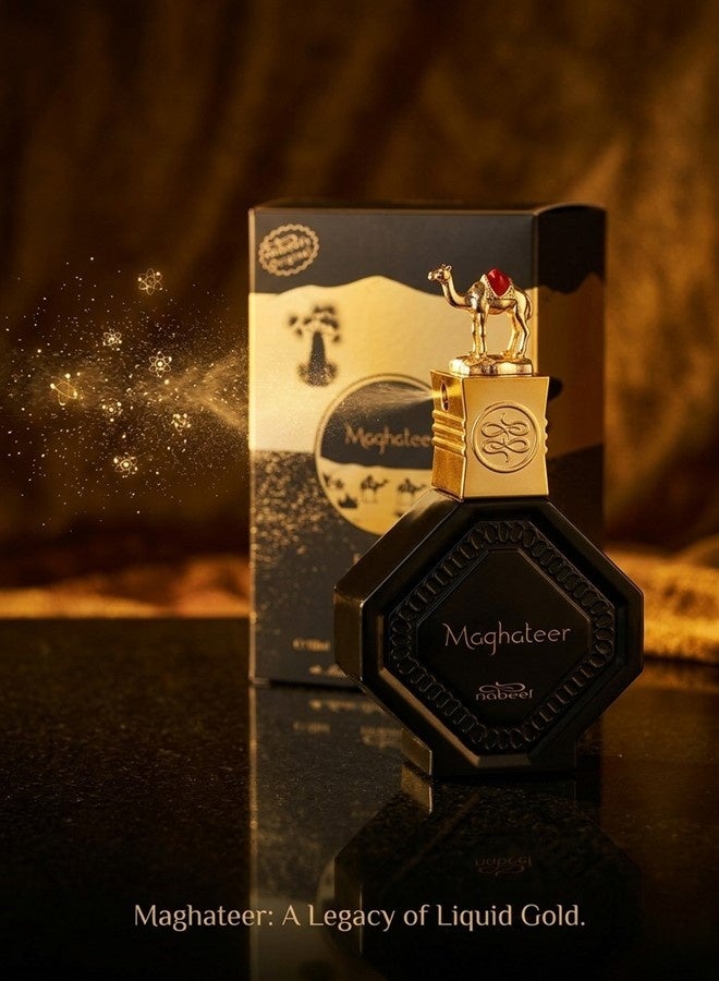 Nabeel Maghateer Eau De Parfum 100ML Luxurious Long Lasting Arabian Fragrance for Men and Women - Image 4