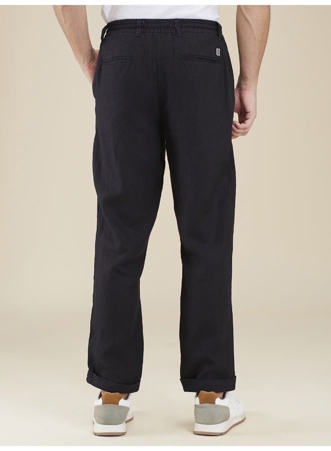 Being Human Mens Black Jogger Fit Chinos - Image 3