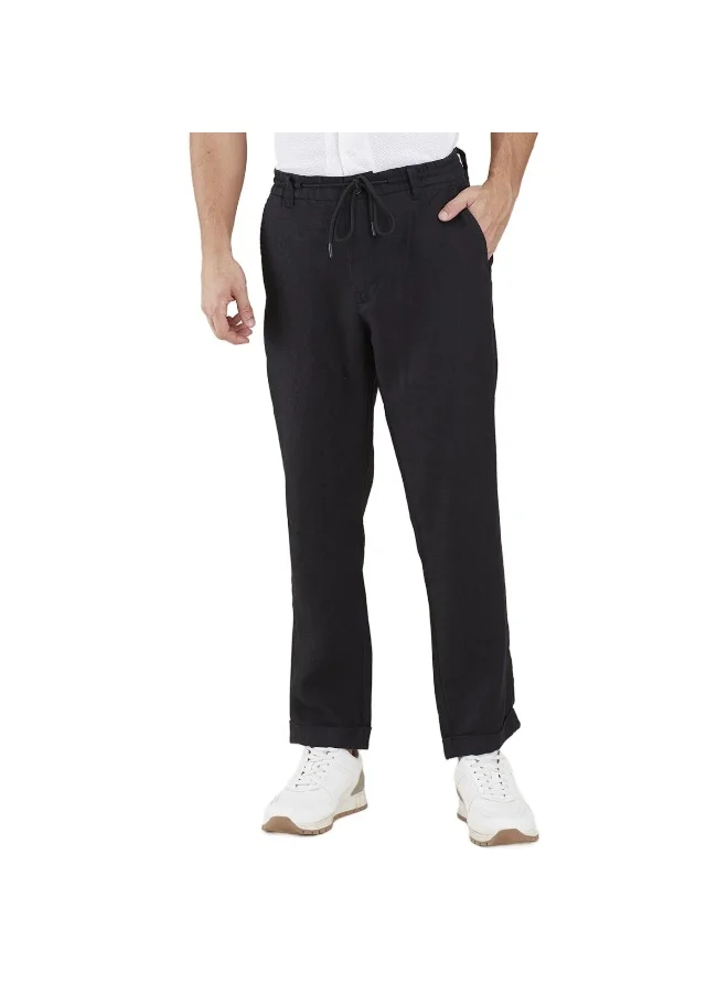 بيينغ هيومان Mens Black Jogger Fit Chinos