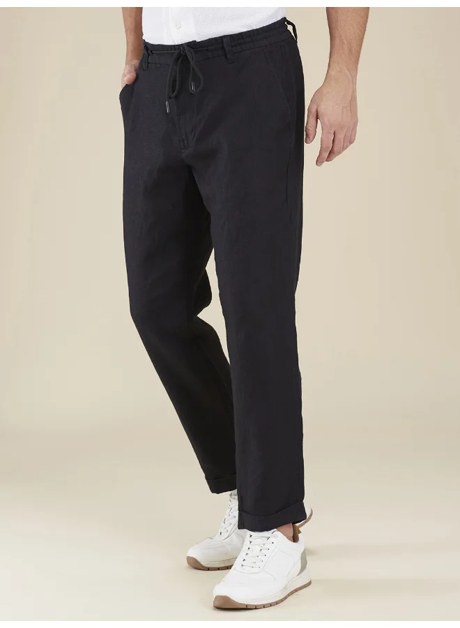 بيينغ هيومان Mens Black Jogger Fit Chinos