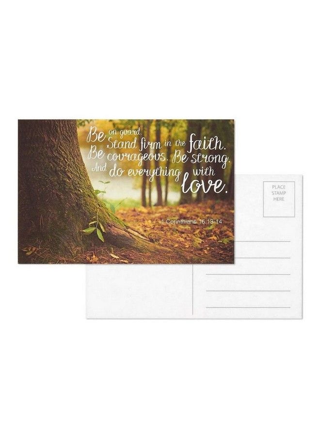 Juvale - 40 Pack Blank Bible Verse Postcards All Occasion Inspirational Quotes From Christian Scripture 20 Designs (4 X 6 In) - Image 1