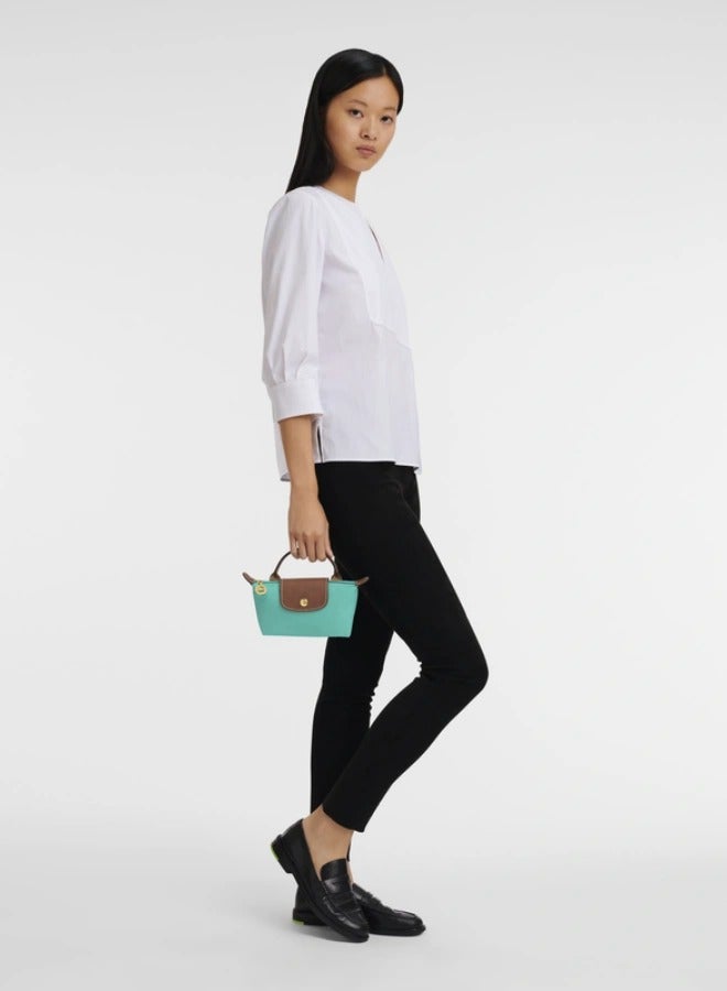 لونج شامب إمرأة بنية حقيبة , حقيبة يد , كتف حقيبة - Image 2