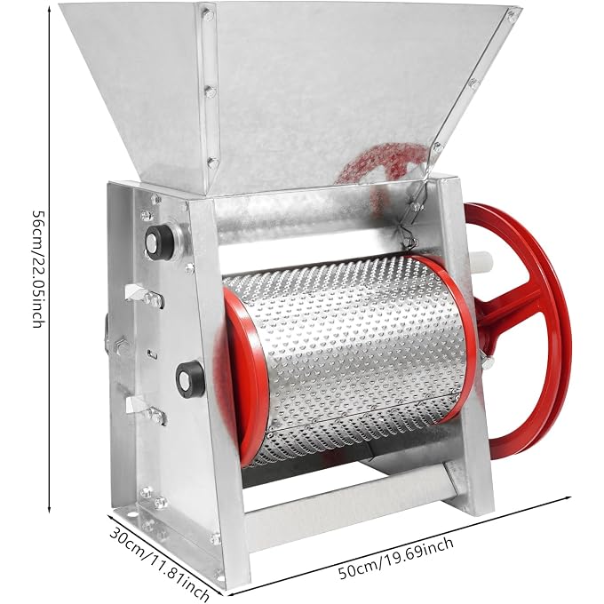 HAPPCUCOE Coffee Beans Peeling Machine,Manual Coffee Bean Shelling Machine,304 Stainless Steel Coffee Bean Peeling Machine for Coffee Shops,Farms,Homes - Image 3