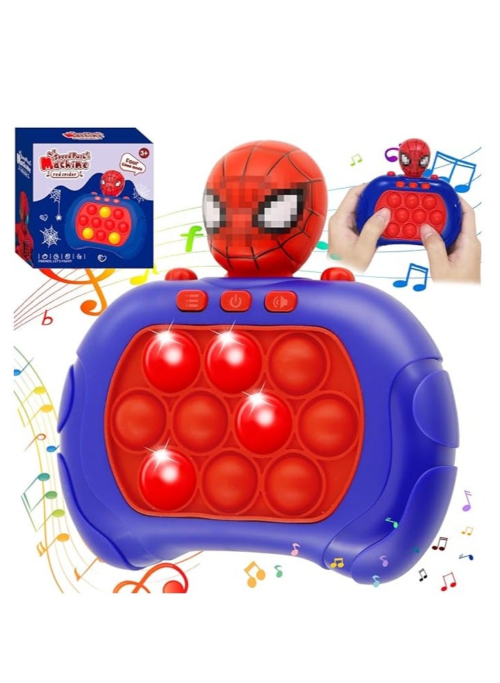 لعبة Pop it Game Quick Push Bubbles Game Handheld Game Machine، ألعاب حسية صغيرة لمرضى التوحد، هدايا للأولاد والبنات، وحدة تحكم لعبة Puzzle Pop | أشكال متعددة وألوان متعددة | قد يختلف الشكل واللون - Image 4